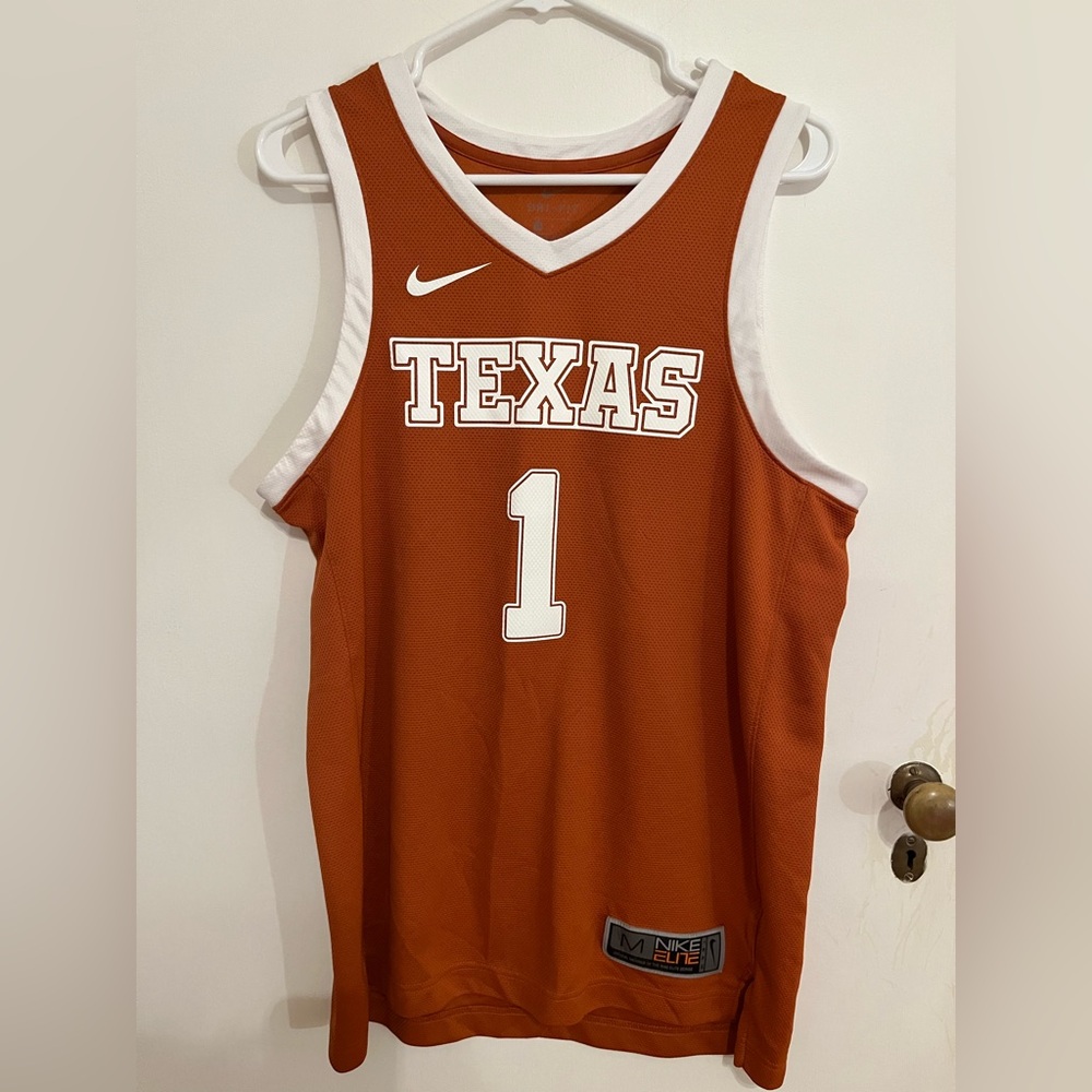 Men's Nike University of Texas Longhorns Basketball Jersey Size M